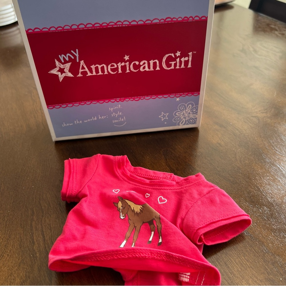 American Girl Doll Horse Tee